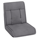 Folding Floor Chair Convertible Lazy Chair with 14-Poistion Adjustable Backrest by LJGDeals