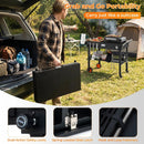 Folding Grill Cart for 17" and 22" Griddles with Heat Mat by LJGDeals