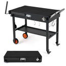 Folding Grill Cart for 17" and 22" Griddles with Heat Mat by LJGDeals