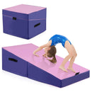 Folding Incline Yoga Gymnastics Tumbling Mat with EPE Foam by LJGDeals