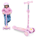Folding Kids Scooter with Extra Wide Deck and LED Lighted PU Wheels by LJGDeals