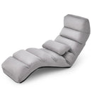 Folding Lazy Sofa Chair Stylish Sofa Couch Beds Lounge Chair W/Pillow by LJGDeals