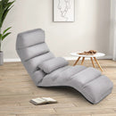 Folding Lazy Sofa Chair Stylish Sofa Couch Beds Lounge Chair W/Pillow by LJGDeals