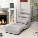 Folding Lazy Sofa Chair Stylish Sofa Couch Beds Lounge Chair W/Pillow by LJGDeals