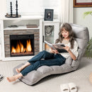 Folding Lazy Sofa Chair Stylish Sofa Couch Beds Lounge Chair W/Pillow by LJGDeals