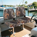 2-Pack Boat Seats Folding Low Back Boat Chairs Waterproof PVC Leather Cabin Seating by LJGDeals