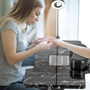 Folding Manicure Nail Table with Electric Dust Collector by LJGDeals