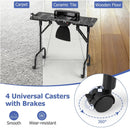 Folding Manicure Nail Table with Electric Dust Collector by LJGDeals
