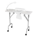 Folding Manicure Nail Table with Electric Dust Collector by LJGDeals