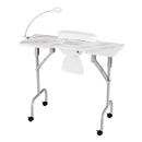 Folding Manicure Nail Table with Electric Dust Collector