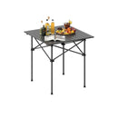 Folding Roll-up Camping Table with Metal Legs by LJGDeals