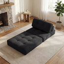 Folding Sofa Bed with Pillow and Back Support for Living Room by LJGDeals
