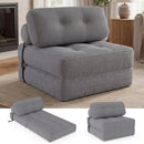 Folding Sofa Bed with Pillow and Back Support for Living Room by LJGDeals