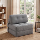 Folding Sofa Bed with Pillow and Back Support for Living Room by LJGDeals