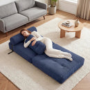 Folding Sofa Bed with Pillow and Back Support for Living Room by LJGDeals