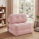 Folding Sofa Bed with Pillow and Back Support for Living Room by LJGDeals
