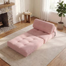 Folding Sofa Bed with Pillow and Back Support for Living Room by LJGDeals