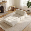 Folding Sofa Bed with Pillow and Back Support for Living Room by LJGDeals