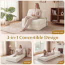Folding Sofa Bed with Pillow and Back Support for Living Room by LJGDeals