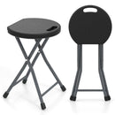 Folding Stool with Built-in Handle for Adults by LJGDeals