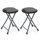 Folding Stool with Built-in Handle for Adults by LJGDeals