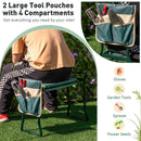 Folding Sturdy Garden Kneeler Pad and Cushion Seat by LJGDeals