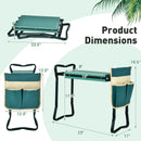 Folding Sturdy Garden Kneeler Pad and Cushion Seat by LJGDeals