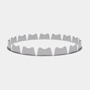 Arteflame Stainless Steel Food Saver For 18" Inserts (8.5"Ø Grate) - Keep Food Secure on the Grill