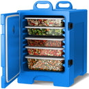 81 Quart Capacity End-loading Insulated Food Pan Carrier with Handles by LJGDeals