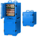 81 Quart Capacity End-loading Insulated Food Pan Carrier with Handles by LJGDeals