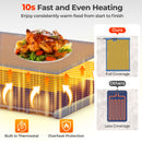 Food Warming Mat Rollable and Portable Electric Warming Tray with Fasting Heating by DirectDeals