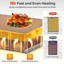 Food Warming Mat Rollable and Portable Electric Warming Tray with Fasting Heating by LJGDeals
