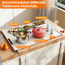 Food Warming Mat Rollable and Portable Electric Warming Tray with Fasting Heating by LJGDeals
