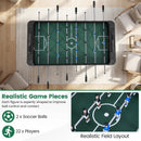 Foosball Table Competition Full Size Soccer Game Table with 22 Players by LJGDeals