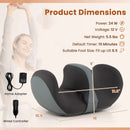 Foot and Calf Massager with Heat Gift for Women Men Mom Dad-Gray by LJGDeals