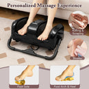 Foot and Calf Massager with Heat Shiatsu Deep Kneading Rolling Smart Electric Leg Massager by LJGDeals