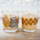 Retro Sass Candle You Smell Like Good Wine and Bad Decisions, Lemon Scented Funny Housewife Gift