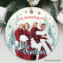 I’m Dreaming of a White Christmas Ornament, 1954 Classic Holiday Inn Movie Gift and Tree Decor