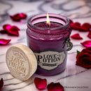 Love Potion Romantic Candle, Sandalwood Flavored Valentine Decor