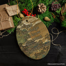 Confucius Wisdom on Ignorance Ceramic Ornament, Self Reflection Quote Decor And Gift