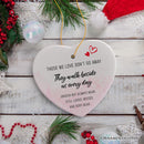 Forever by Our Side Ornament, Christmas Memorial Gift for Loved Ones