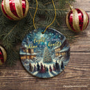 Your Light will Always Shine in Our Hearts Ornament, Enchanting Victorian Christmas Memorial Gift