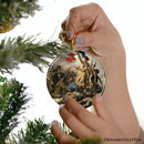 Eugene Delacroix the Liberty Leading the People Ornament, Famous Painting Christmas Decoration Souvenir