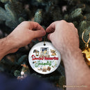 Santa's Favorite Journalist Ornament, Artistic Christmas Appreciation Keepsake