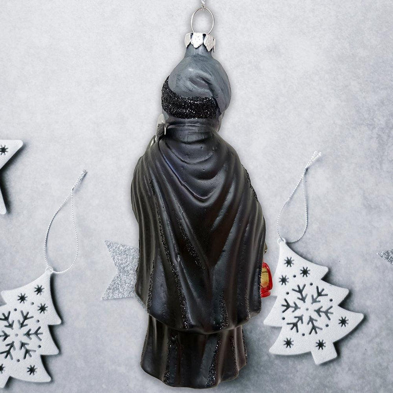 Plague Doctor Glass Christmas Ornament