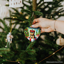Precious Yorkshire Terrier Christmas Gift Ornament, Sweet Holiday Scene Decor