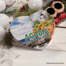 Majestic Acadia National Park Artwork Ornament, Travel Souvenir and Christmas Gift