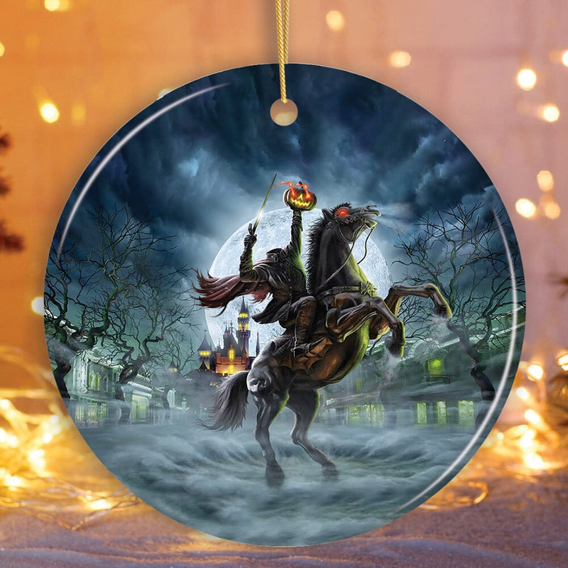 The Headless Horseman Spooky Halloween Ornament, The Legend of Sleepy Hollow