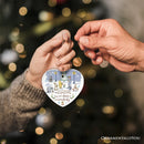 Excitement Means Little if Not Shared Ornament, Pooh and Friends Inspiring Quote Christmas Gift and Decor