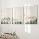 Nature Prints Modern Minimal Forest Wall Art Set by Wall Art Set